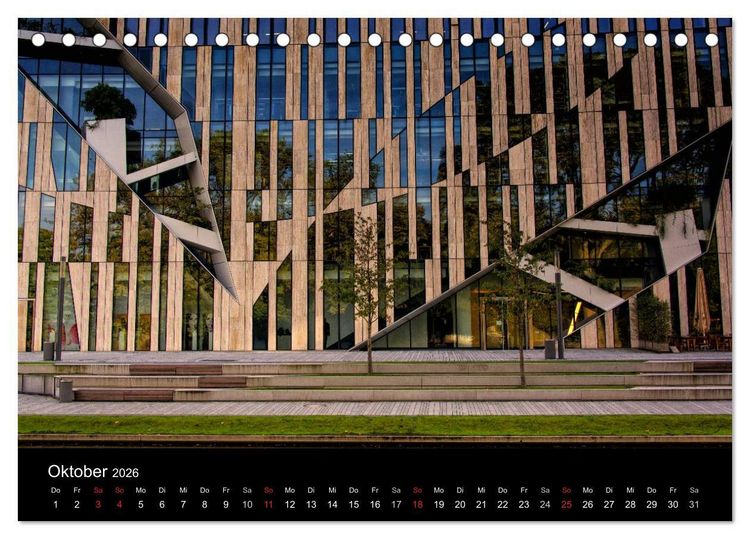 Produktbild: D&uuml;sseldorf - Impressionen (Tischkalender 2026 DIN A5 quer), CALVENDO Monatskalender