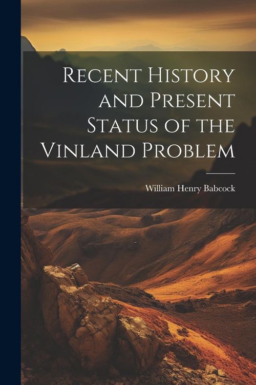 Produktbild: Recent History and Present Status of the Vinland Problem