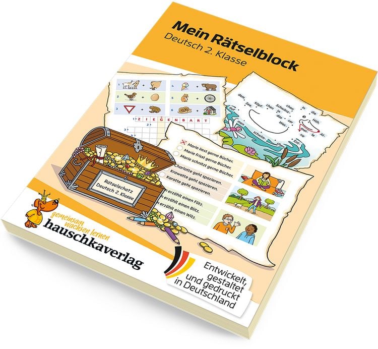 Produktbild: Mein R&auml;tselblock Deutsch 2. Klasse