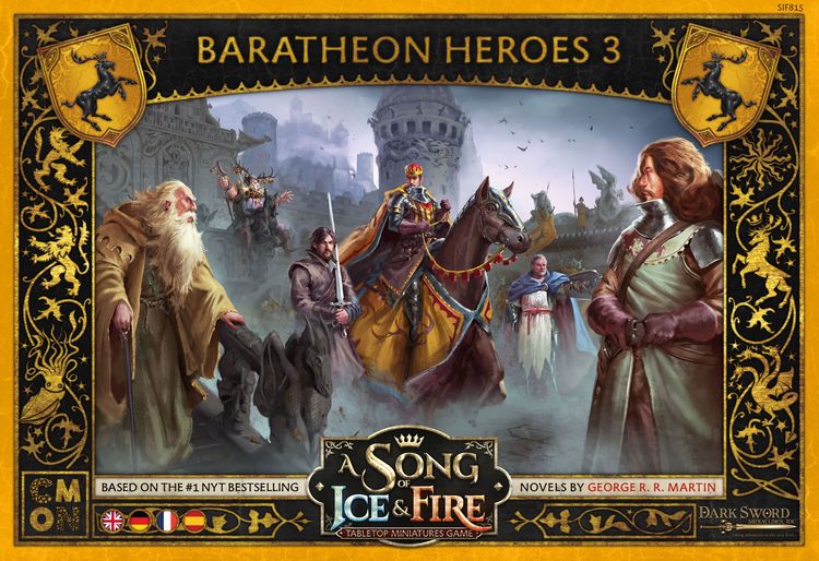 Produktbild: Song of Ice & Fire - Baratheon Heroes 3 (Helden von Haus Baratheon III) DE/EN/ES/FR