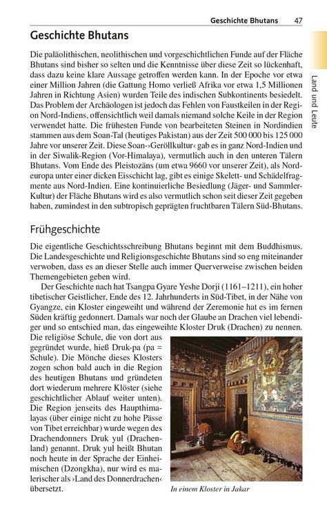 Produktbild: TRESCHER Reisef&uuml;hrer Bhutan