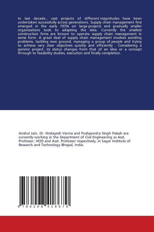 Produktbild: Supply chain management in Construction Industry