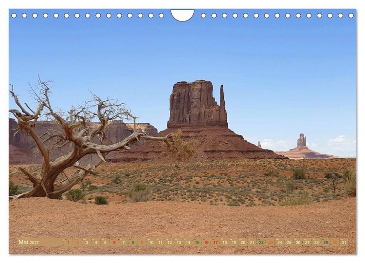 Produktbild: Discover the West (Wandkalender 2027 DIN A4 quer), CALVENDO Monatskalender