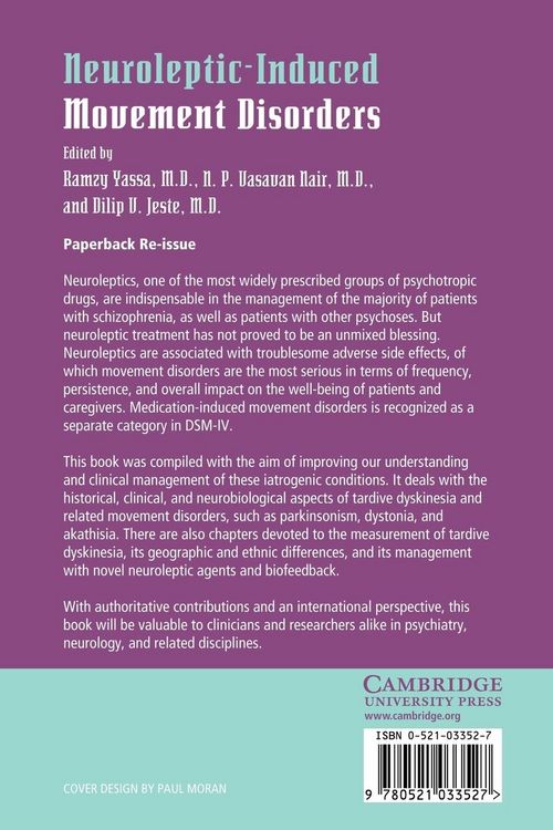 Produktbild: Neuroleptic-Induced Movement Disorders