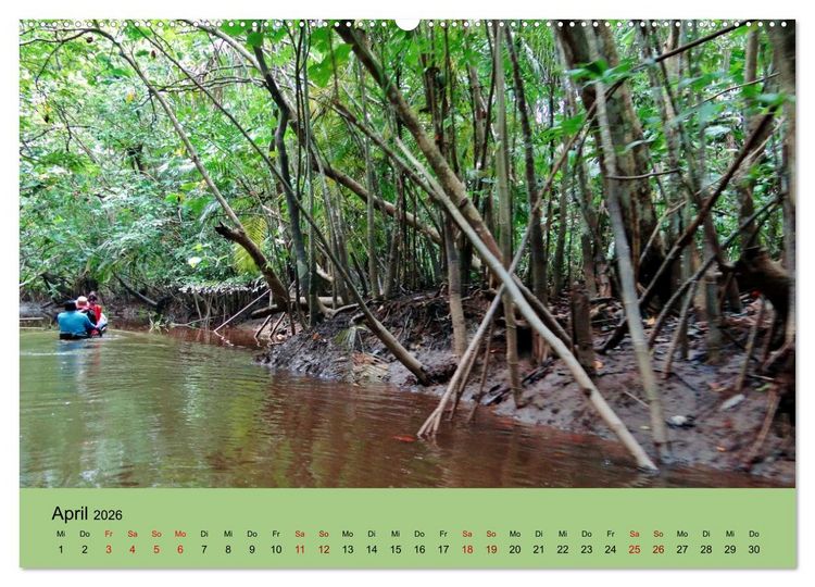 Produktbild: Venezuela - Natur pur Orinoco Delta und die Anden (hochwertiger Premium Wandkalender 2026 DIN A2 quer), Kunstdruck in Hochglanz
