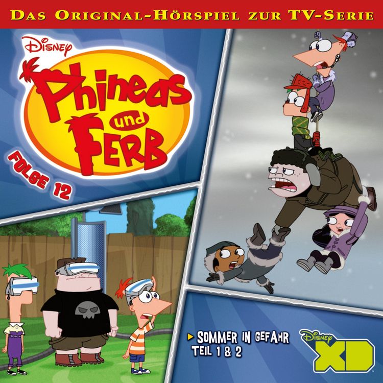 Produktbild: 12: Sommer in Gefahr (Teil 1 & 2) (H&ouml;rspiel zur Disney TV-Serie)