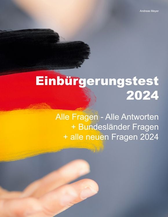 Produktbild: Einbürgerungstest 2024 - Alle Fragen - Alle Antworten