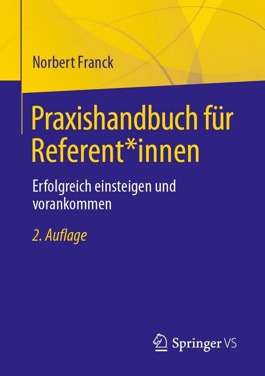 Produktbild: Praxishandbuch f&uuml;r Referent*innen