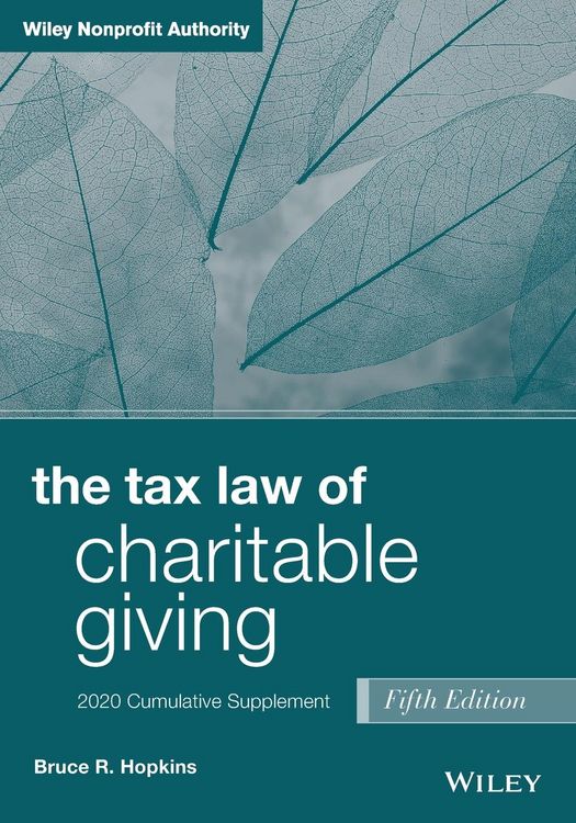 Produktbild: Hopkins, B: The Tax Law of Charitable Giving