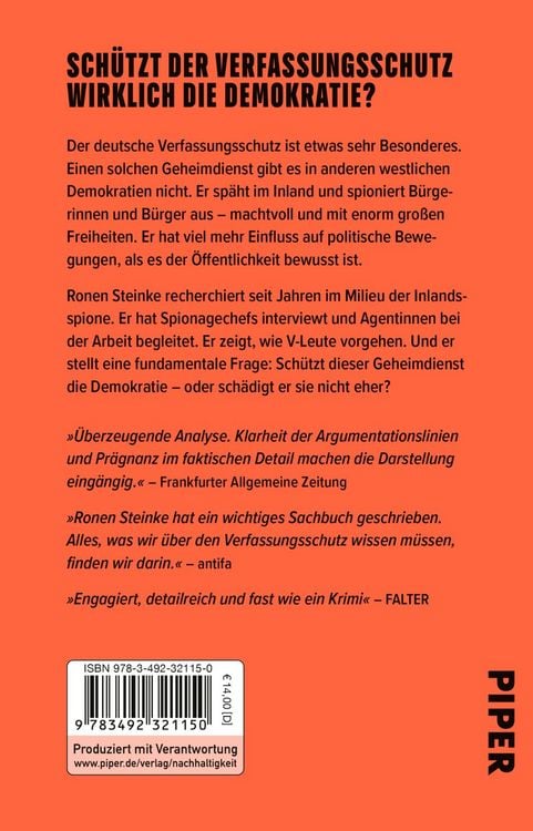 Produktbild: Verfassungsschutz