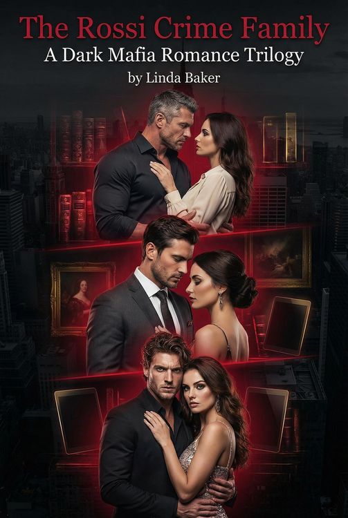 Produktbild: The Rossi Crime Family: A Dark Mafia Romance Trilogy