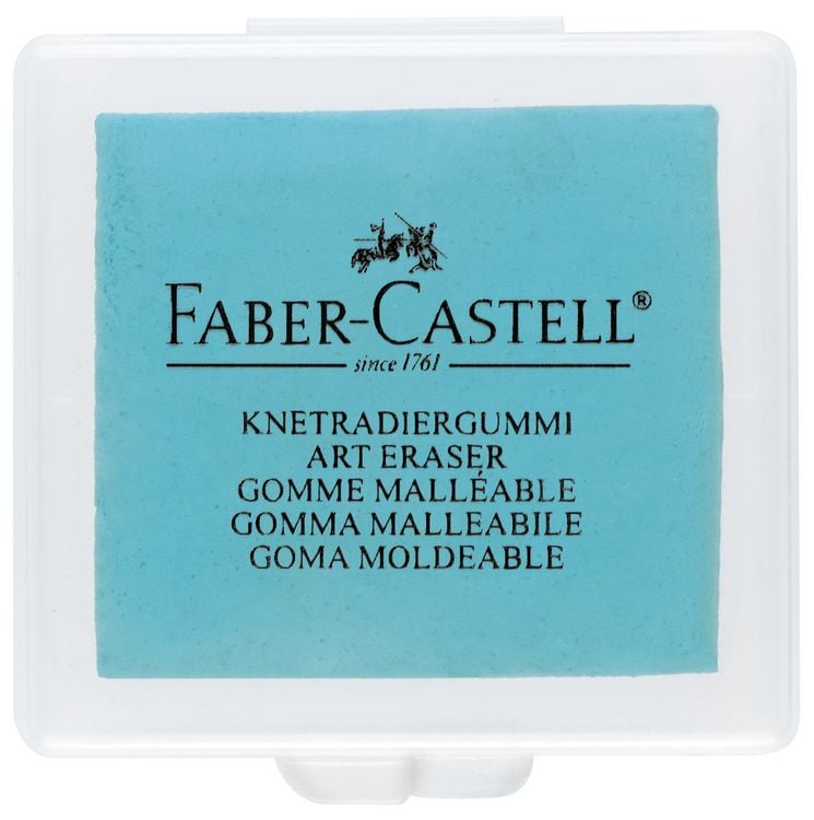 Produktbild: Faber-Castell Knetradierer Art Eraser, pink, blau, t&uuml;rkis
