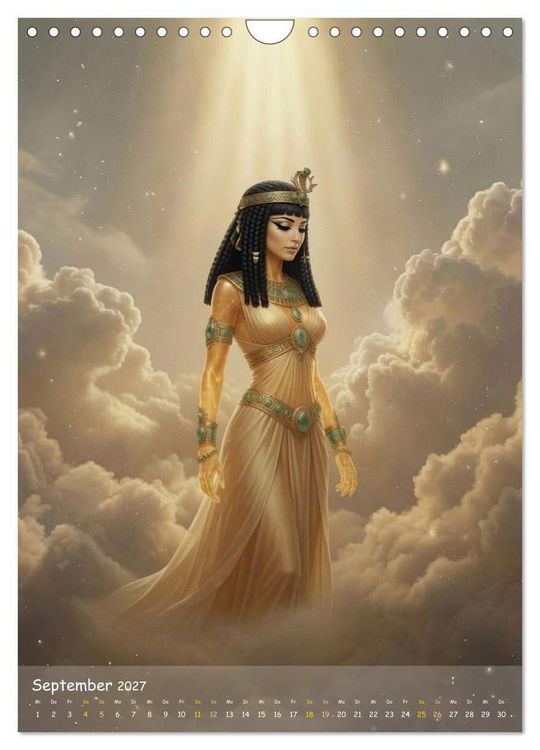 Produktbild: Die G&ouml;ttlichen W&auml;chter &Auml;gyptens (Wandkalender 2027 DIN A4 hoch), CALVENDO Monatskalender