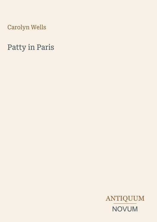 Produktbild: Patty in Paris