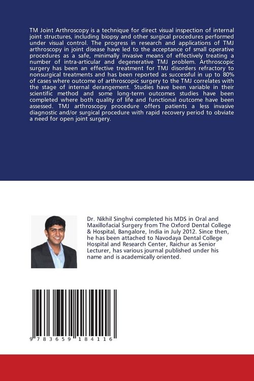 Produktbild: Temporomandibular Joint Arthroscopy