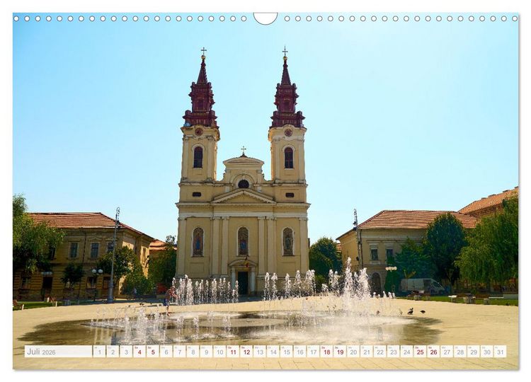 Produktbild: Streifz&uuml;ge durch Arad (Wandkalender 2026 DIN A3 quer), CALVENDO Monatskalender