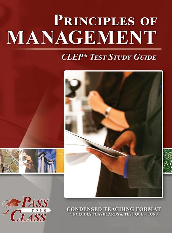 Produktbild: Principles of Management CLEP Test Study Guide