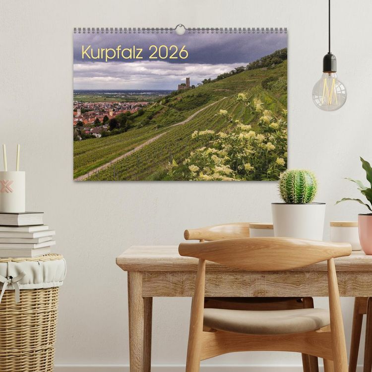 Produktbild: Kurpfalz 2026 (Wandkalender 2026 DIN A3 quer), CALVENDO Monatskalender