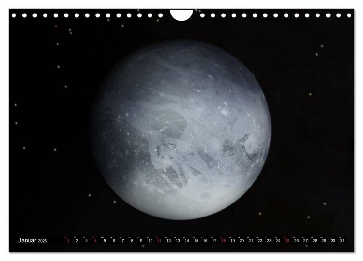 Produktbild: Sonne, Monde und Planeten (Wandkalender 2026 DIN A4 quer), CALVENDO Monatskalender