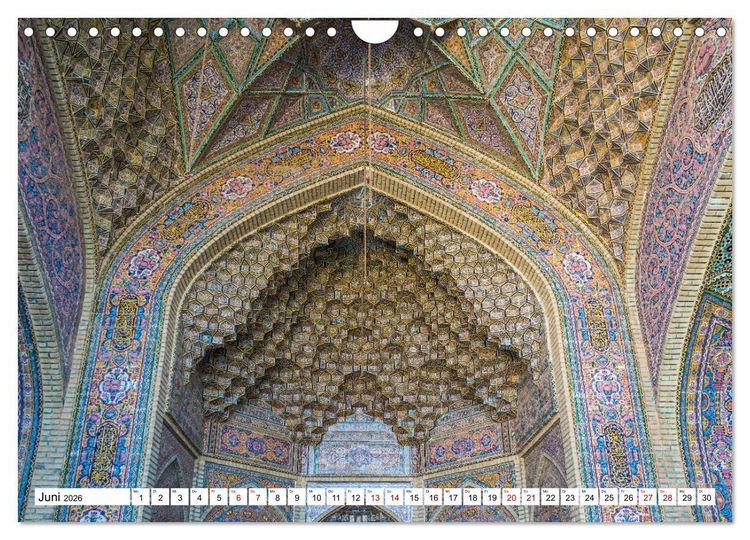 Produktbild: St&auml;dte des Irans - Shiraz (Wandkalender 2026 DIN A4 quer), CALVENDO Monatskalender