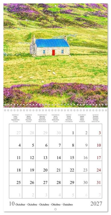 Produktbild: Scotland - Magical landscapes of the Highlands (Wall Calendar 2027 12 &times; 12 Inch) CALVENDO 12 Month Wall Calendar