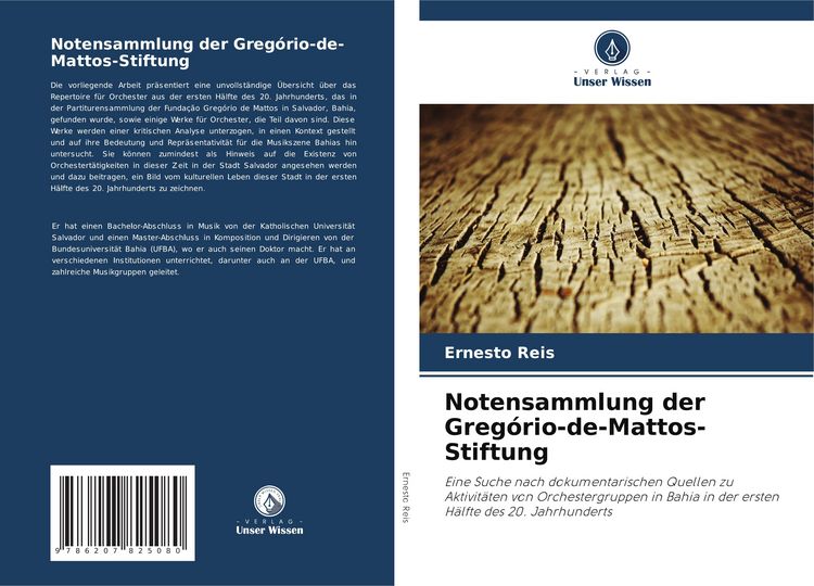 Produktbild: Notensammlung der Greg&oacute;rio-de-Mattos-Stiftung