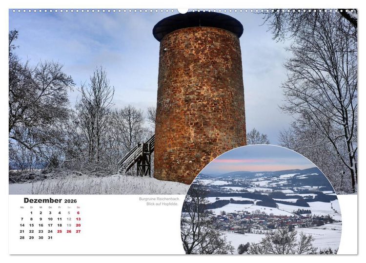Produktbild: Der Grimmsteig (hochwertiger Premium Wandkalender 2026 DIN A2 quer), Kunstdruck in Hochglanz