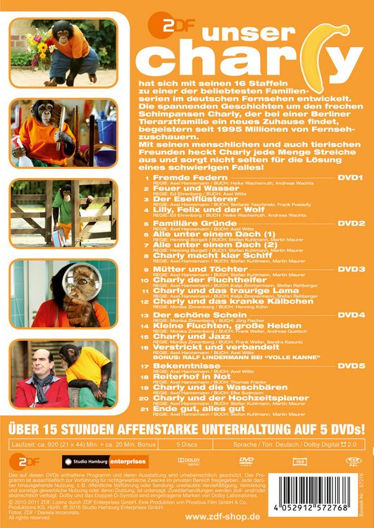 Produktbild: Unser Charly - Staffel 16 [5 DVDs]
