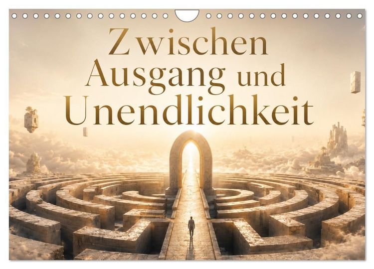 Produktbild: Zwischen Ausgang und Unendlichkeit (Wandkalender 2027 DIN A4 quer), CALVENDO Monatskalender