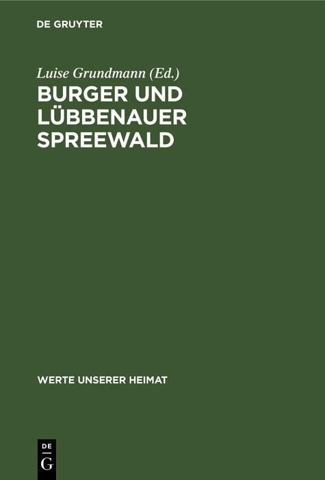 Produktbild: Burger und L&uuml;bbenauer Spreewald
