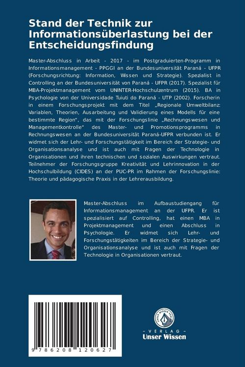Produktbild: Stand der Technik zur Informations&uuml;berlastung bei der Entscheidungsfindung