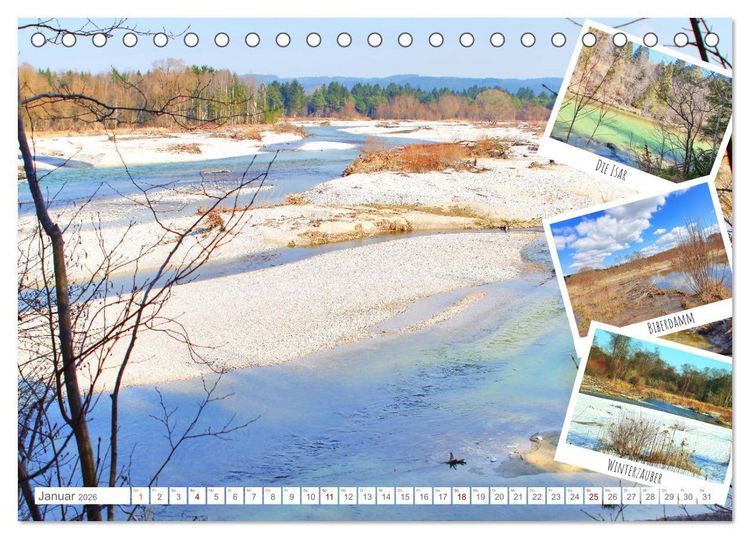 Produktbild: Mein Geretsried - Isarstadt im oberbayerischen Landkreis Bad T&ouml;lz-Wolfratshausen (Tischkalender 2026 DIN A5 quer), CALVENDO Monatskalender