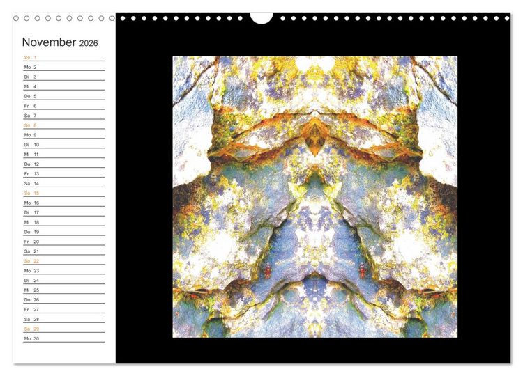 Produktbild: LiTH-Os Antlitze des Sandsteins von ID AD Art Gabi Zapf (Wandkalender 2026 DIN A3 quer), CALVENDO Monatskalender