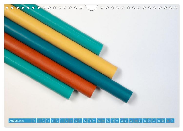 Produktbild: Lass den Farben ihren Lauf (Wandkalender 2026 DIN A4 quer), CALVENDO Monatskalender