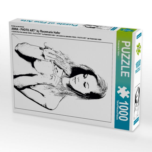 Produktbild: CALVENDO Puzzle Ein Motiv aus dem Kalender ANNA - PHOTO ART&deg; by Rosemarie Hofer | 1000 Teile Lege-Gr&ouml;&szlig;e 64x48cm Foto-Puzzle f&uuml;r gl&uuml;ckliche Stunden