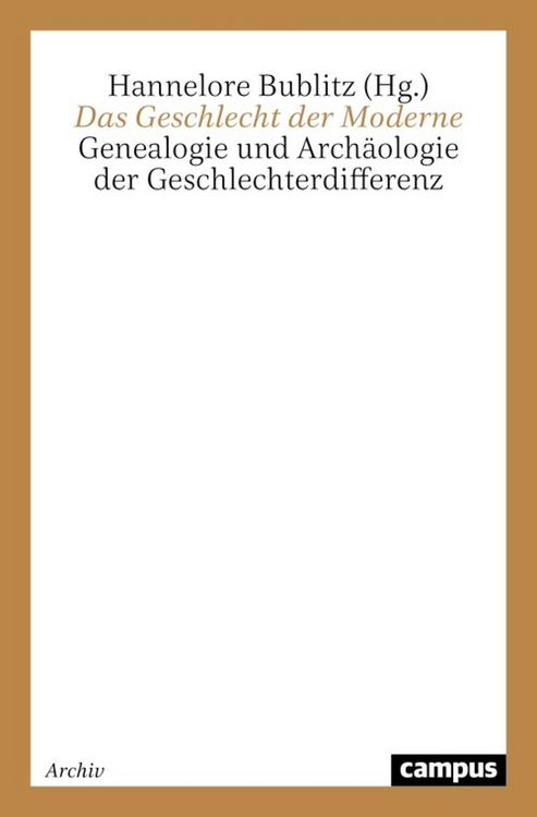 Produktbild: Das Geschlecht der Moderne