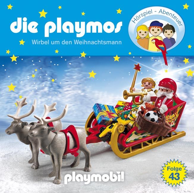 Produktbild: Die Playmos - Das Original Playmobil H&ouml;rspiel, Folge 43: Wirbel um den Weihnachtsmann