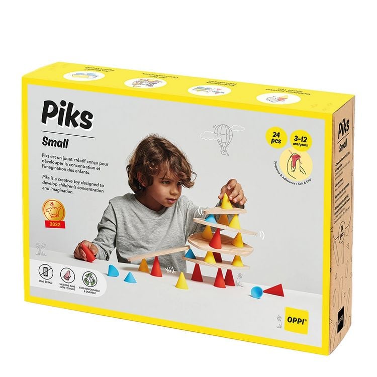 Produktbild: OPPI TOYS - Piks Stapelspielzeug Set small
