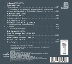 Produktbild: Gould, G: Glenn Gould in Moscow