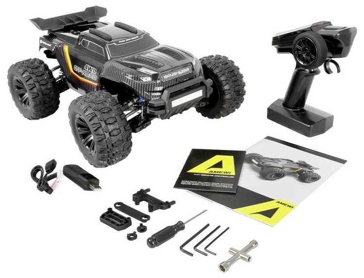 Produktbild: Amewi RC-Modell Brushless 1:12 Fahrzeug Elektro Truggy RtR 2,4GHz