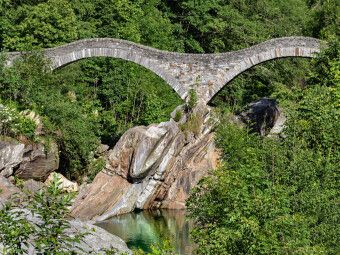 Produktbild: CALVENDO Puzzle Il Ponte dei Salti - Lavertezzo | 1000 Teile Lege-Gr&ouml;&szlig;e 64x48cm Foto-Puzzle f&uuml;r gl&uuml;ckliche Stunden