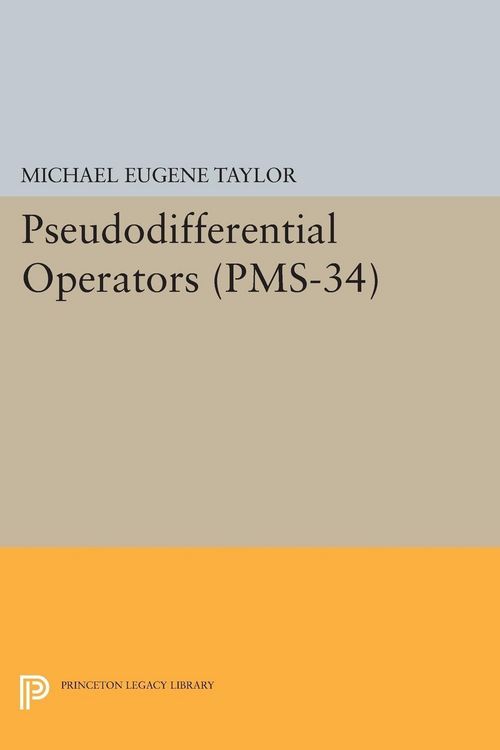 Produktbild: Pseudodifferential Operators (PMS-34)