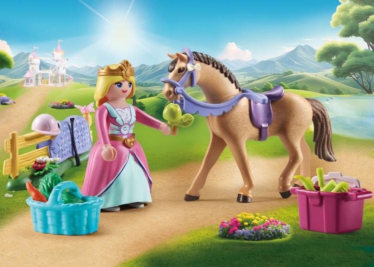 Bild vom Artikel PLAYMOBIL 71801 Prinzessin mit Pferd vom Autor 