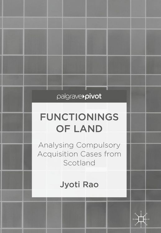Produktbild: Functionings of Land