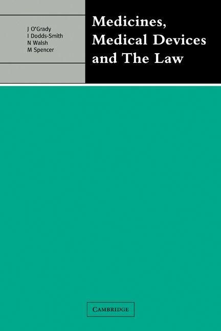 Produktbild: Medicines, Medical Devices and the Law