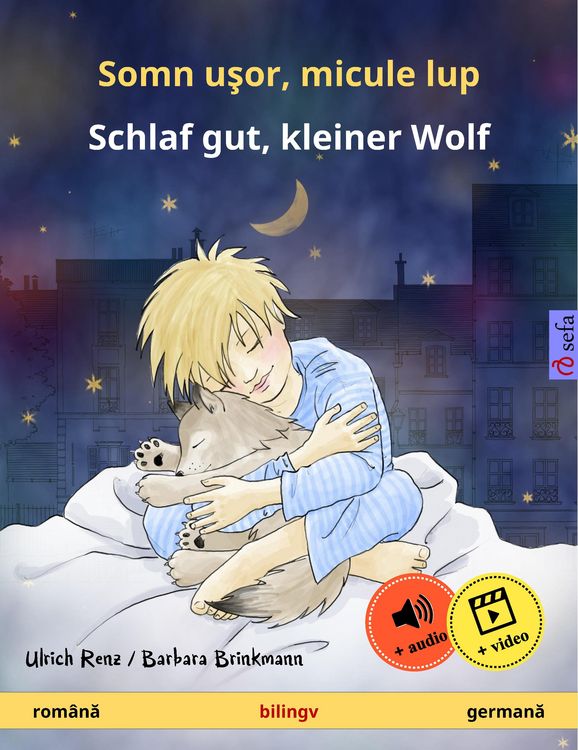 Produktbild: Somn usor, micule lup - Schlaf gut, kleiner Wolf (rom&acirc;na - germana)