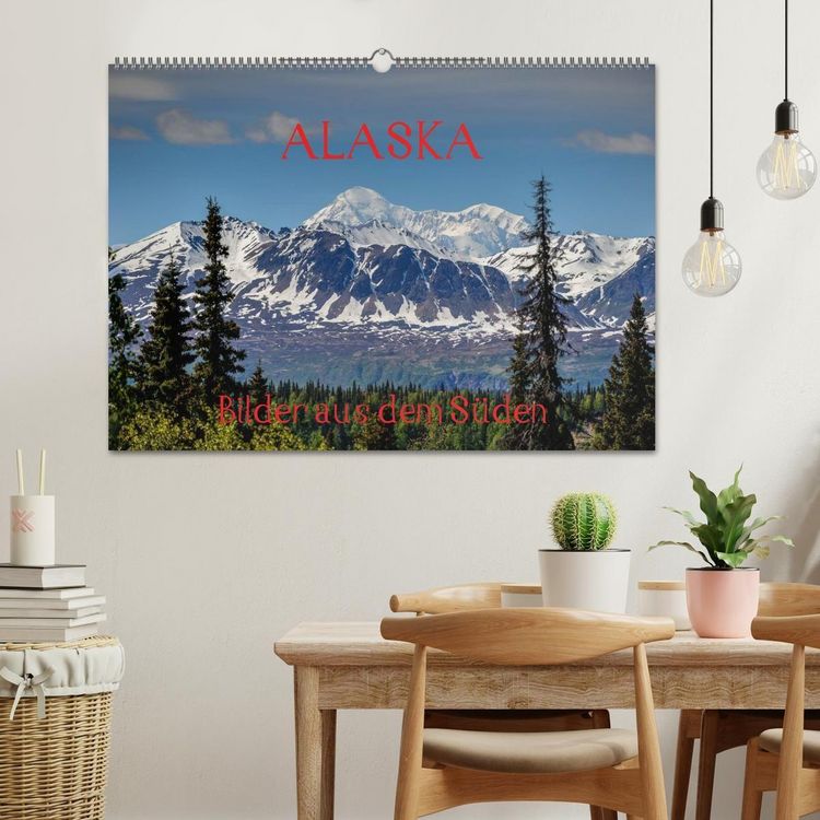 Produktbild: ALASKA - Bilder aus dem S&uuml;den (Wandkalender 2027 DIN A2 quer), CALVENDO Monatskalender