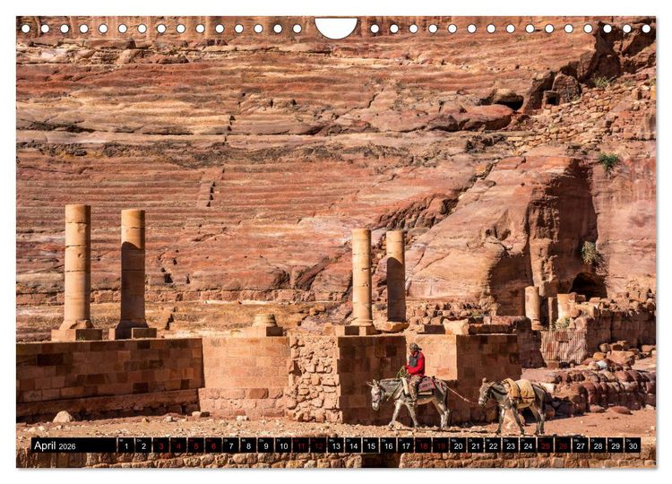 Produktbild: Petra - Jordanien (Wandkalender 2026 DIN A4 quer), CALVENDO Monatskalender