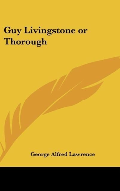 Produktbild: Guy Livingstone or Thorough