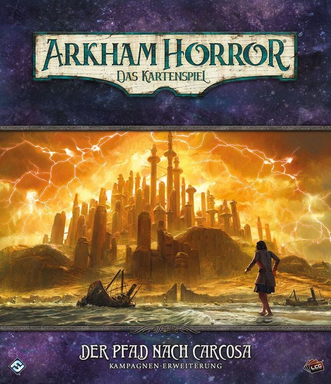 Produktbild: Arkham Horror Das Kartenspiel - Der Pfad nach Carcosa (Kampange) (Spiel)